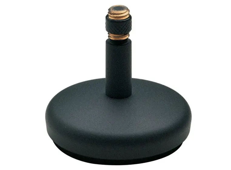 K&M 23266 Mikrofon bordstativ, grå 